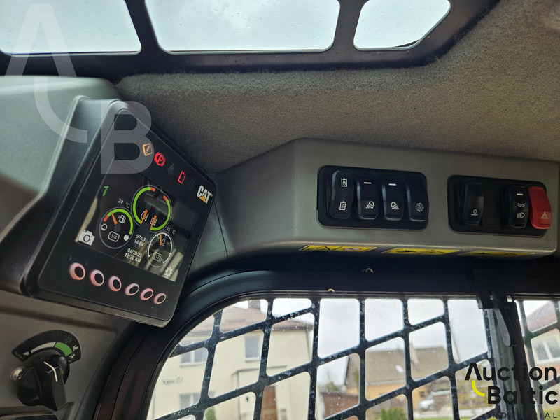 Мини челен товарач Caterpillar 242 D 3: снимка 8