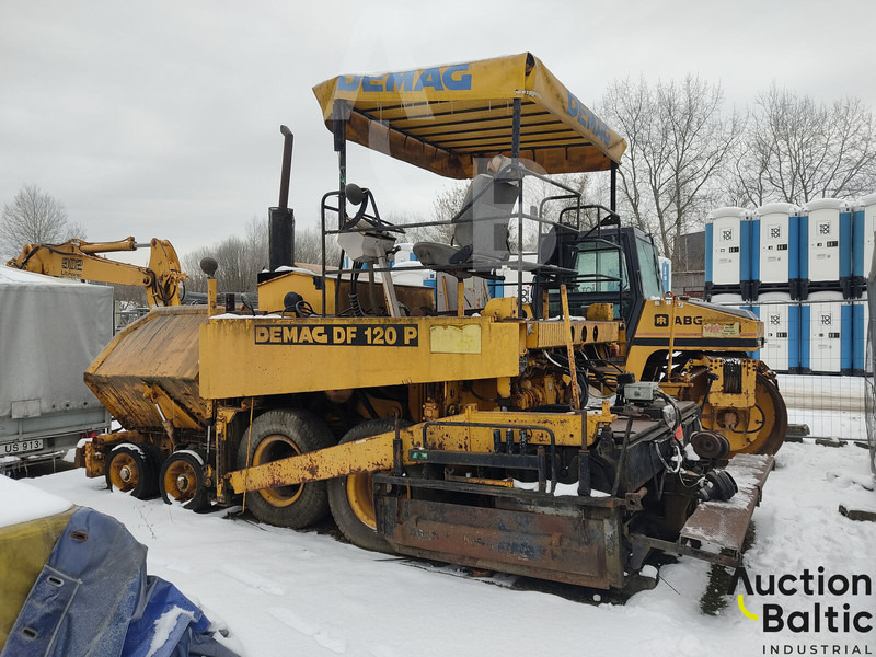 Demag DF 120 P - Асфалтополагач: снимка 4 Demag DF 120 P - Асфалтополагач: снимка 4