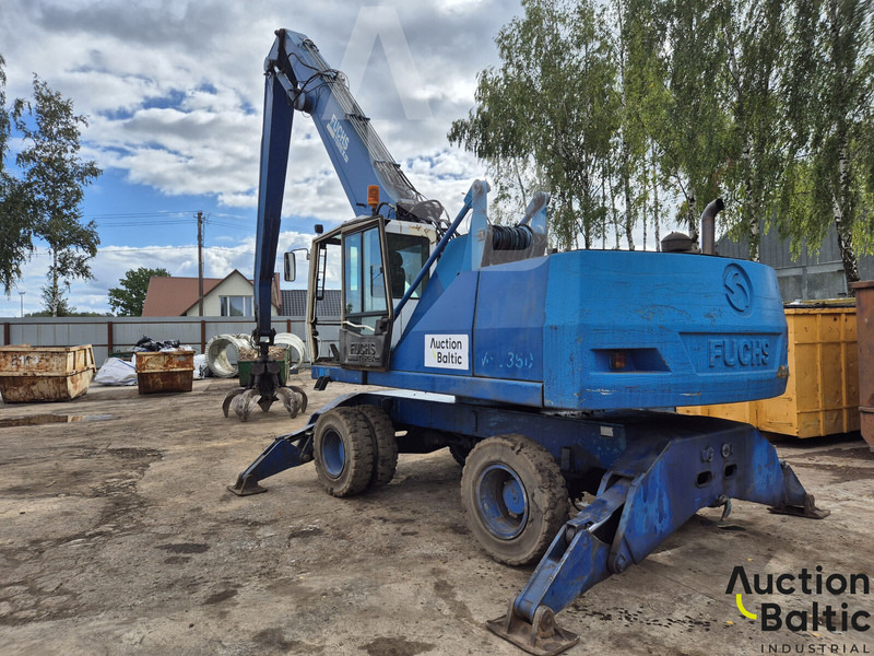 Fuchs MHL 350 - Колесен багер: снимка 4 Fuchs MHL 350 - Колесен багер: снимка 4