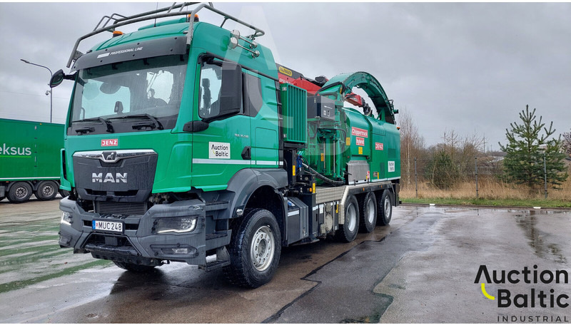 Jenz Chippertruck Hybrid - Дробилка за дървесина: снимка 1 Jenz Chippertruck Hybrid - Дробилка за дървесина: снимка 1