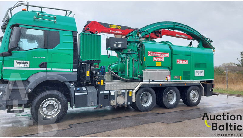 Jenz Chippertruck Hybrid - Дробилка за дървесина: снимка 3 Jenz Chippertruck Hybrid - Дробилка за дървесина: снимка 3