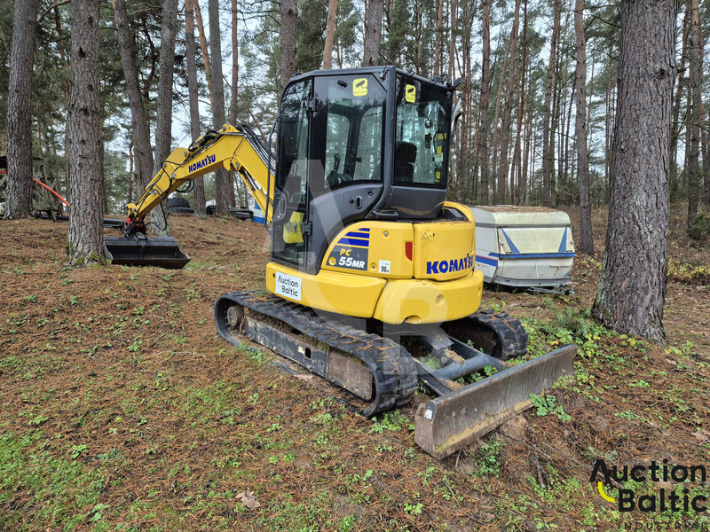 Komatsu PC55MR-5E0 - Мини багер: снимка 3 Komatsu PC55MR-5E0 - Мини багер: снимка 3