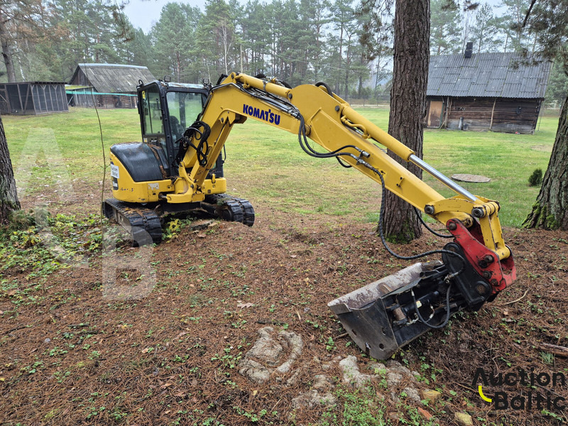 Komatsu PC55MR-5E0 - Мини багер: снимка 1 Komatsu PC55MR-5E0 - Мини багер: снимка 1