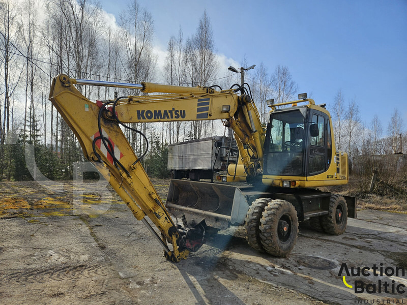 Komatsu PW130ES-6K - Колесен багер: снимка 1 Komatsu PW130ES-6K - Колесен багер: снимка 1