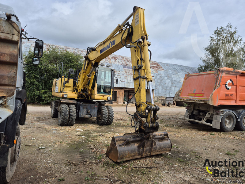 Komatsu PW160-7 - Колесен багер: снимка 2 Komatsu PW160-7 - Колесен багер: снимка 2