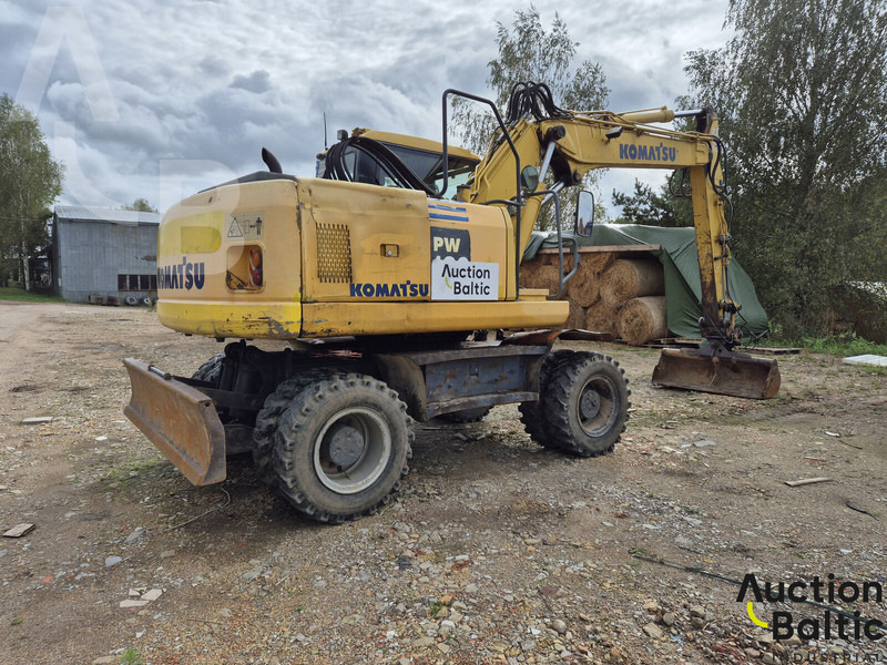 Komatsu PW160-7 - Колесен багер: снимка 5 Komatsu PW160-7 - Колесен багер: снимка 5