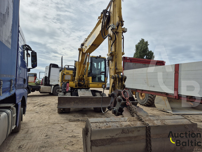 Komatsu PW160 - Колесен багер: снимка 4 Komatsu PW160 - Колесен багер: снимка 4