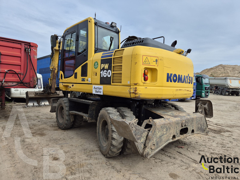Komatsu PW160 - Колесен багер: снимка 2 Komatsu PW160 - Колесен багер: снимка 2