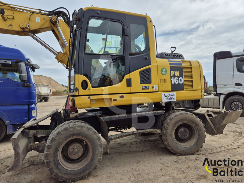 Komatsu PW160 - Колесен багер: снимка 3 Komatsu PW160 - Колесен багер: снимка 3