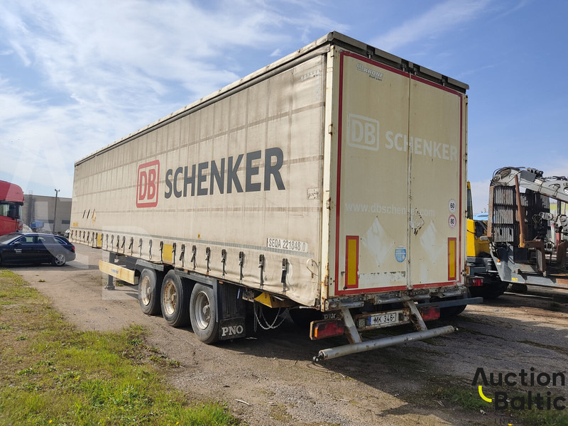 Krone SD - Брезентово полуремарке: снимка 1 Krone SD - Брезентово полуремарке: снимка 1