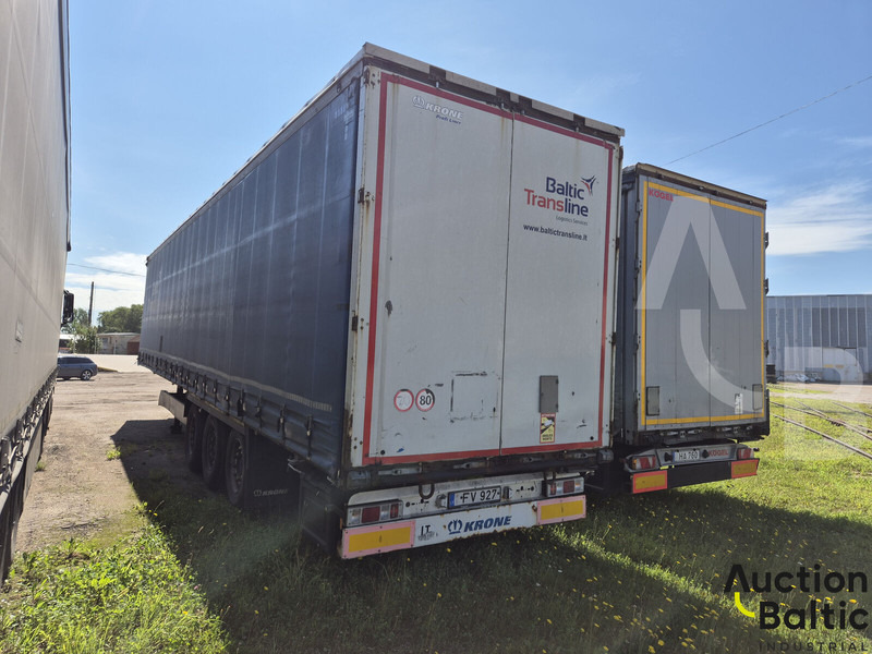 Krone SD - Брезентово полуремарке: снимка 1 Krone SD - Брезентово полуремарке: снимка 1