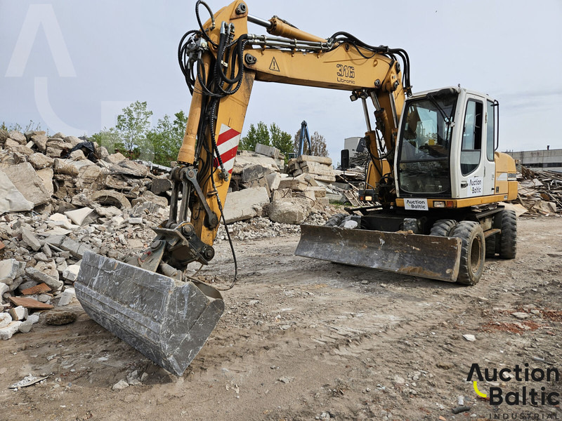 Liebherr A 316 Litronic - Колесен багер: снимка 1 Liebherr A 316 Litronic - Колесен багер: снимка 1