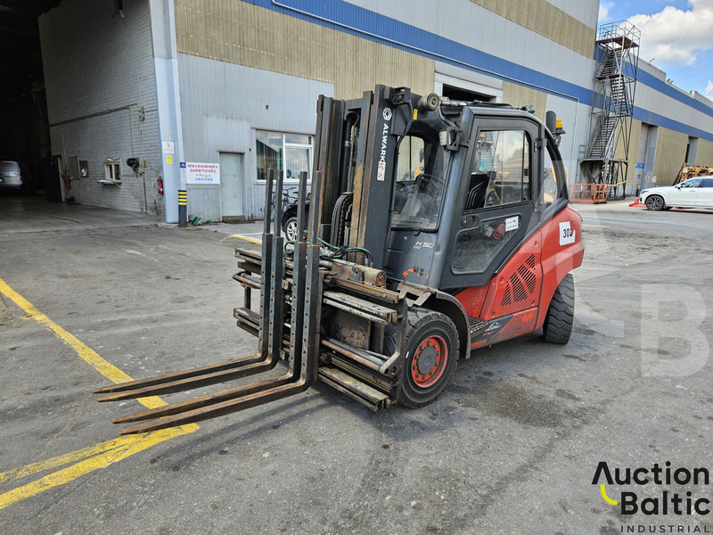Linde H50D-02 - Дизелов мотокар: снимка 1 Linde H50D-02 - Дизелов мотокар: снимка 1