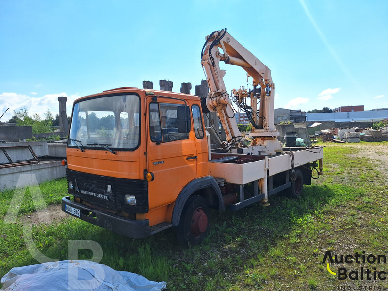 Magirus 130 M 8 - Бордови камион, Камион с кран: снимка 2 Magirus 130 M 8 - Бордови камион, Камион с кран: снимка 2
