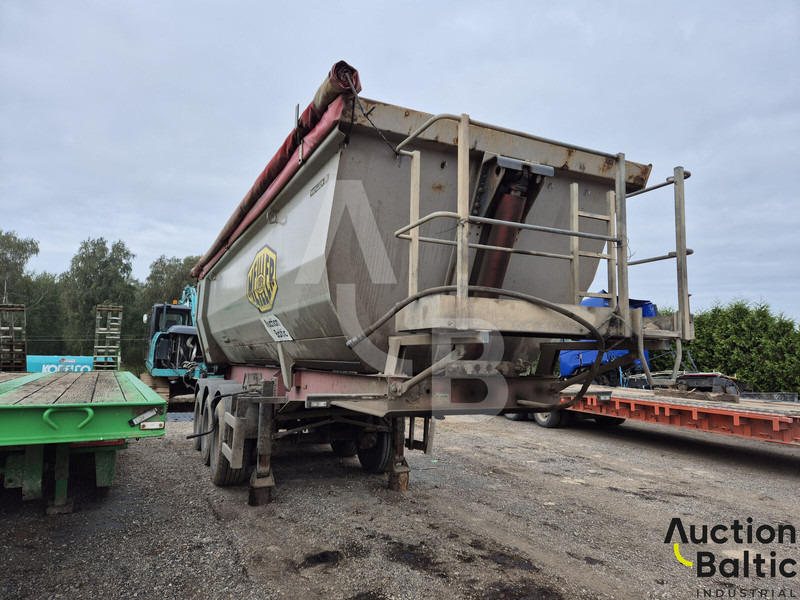 Meiller MHPS 41/3 - Брезентово полуремарке: снимка 2 Meiller MHPS 41/3 - Брезентово полуремарке: снимка 2