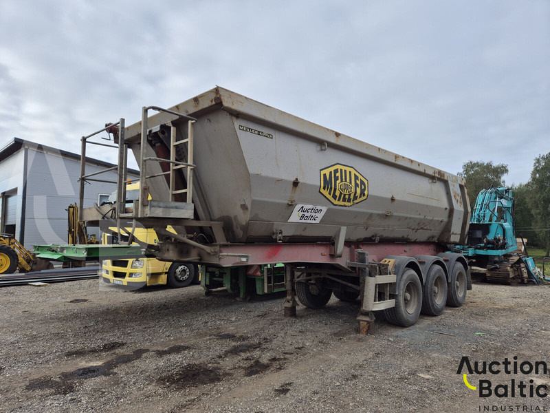 Meiller MHPS 41/3 - Брезентово полуремарке: снимка 1 Meiller MHPS 41/3 - Брезентово полуремарке: снимка 1