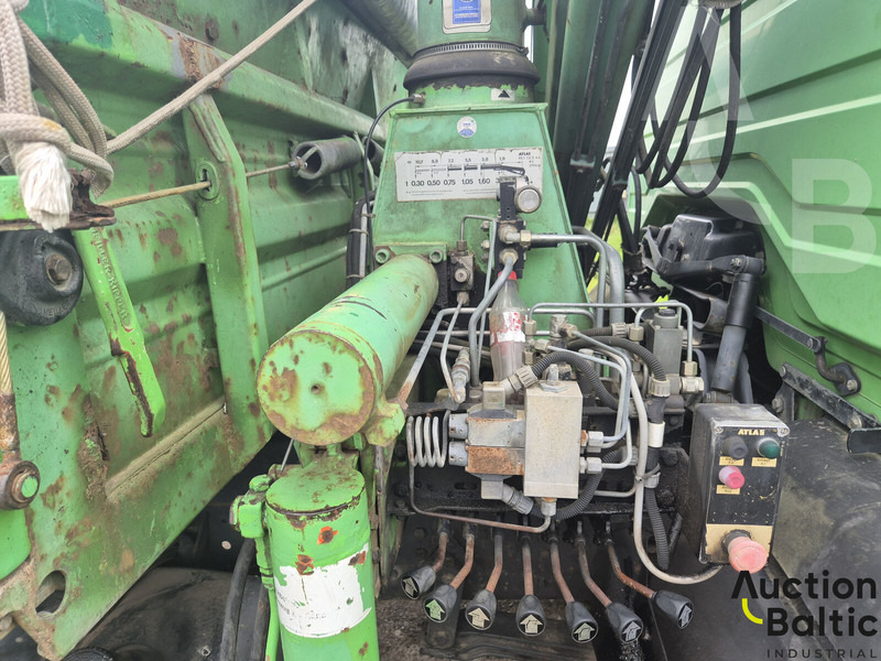 Самосвал камион, Камион с кран Mercedes-Benz 1117K: снимка 11