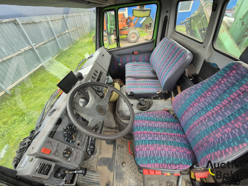 Самосвал камион, Камион с кран Mercedes-Benz 1117K: снимка 7