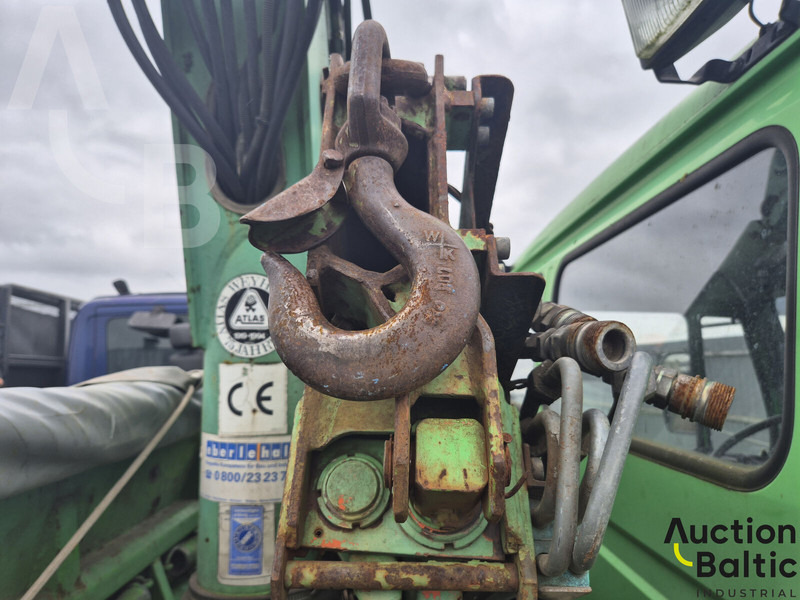 Самосвал камион, Камион с кран Mercedes-Benz 1117K: снимка 10