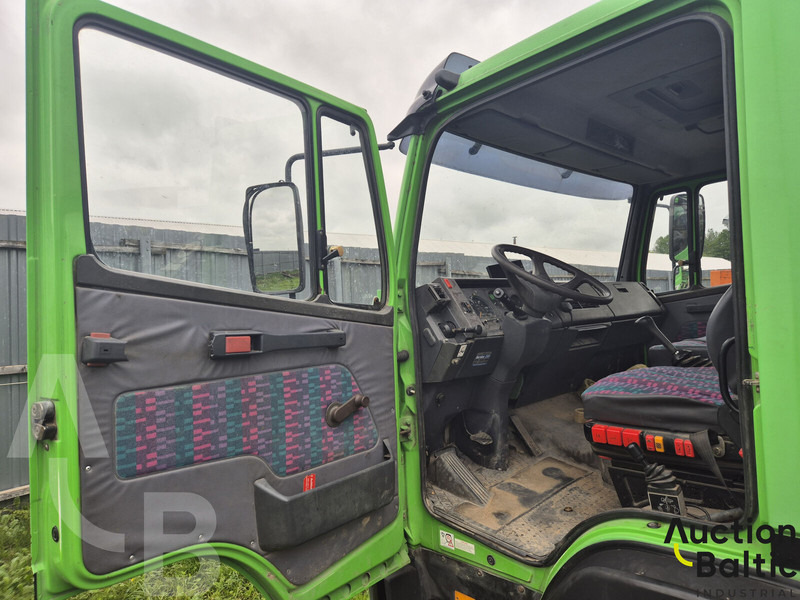 Самосвал камион, Камион с кран Mercedes-Benz 1117K: снимка 6