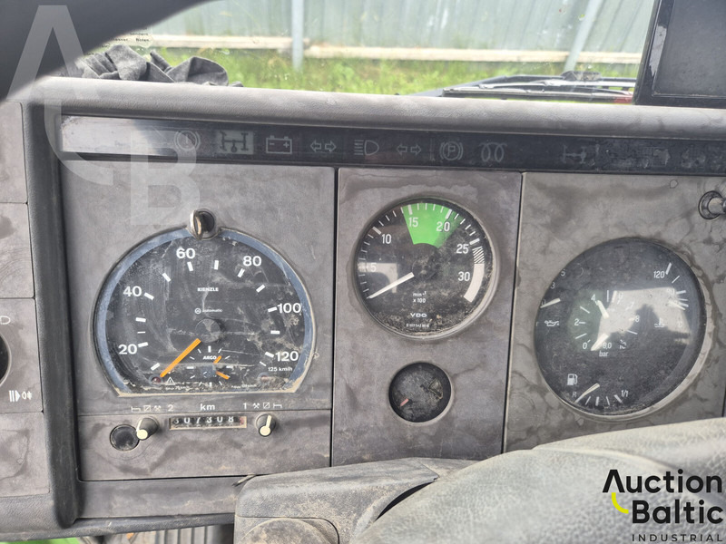 Самосвал камион, Камион с кран Mercedes-Benz 1117K: снимка 8