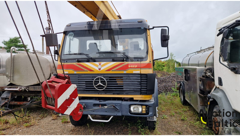 Mercedes-Benz 1417 - Кран за всякакви терени: снимка 2 Mercedes-Benz 1417 - Кран за всякакви терени: снимка 2