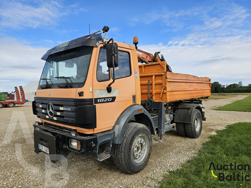 Mercedes-Benz 1820 - Самосвал камион: снимка 1 Mercedes-Benz 1820 - Самосвал камион: снимка 1