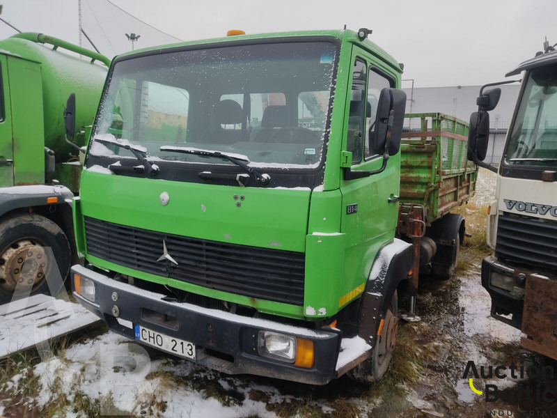Mercedes-Benz 814 - Самосвал камион, Камион с кран: снимка 2 Mercedes-Benz 814 - Самосвал камион, Камион с кран: снимка 2