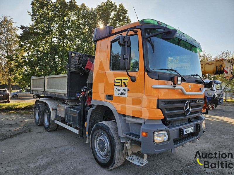 Mercedes-Benz Actros 1844 - Самосвал камион, Камион с кран: снимка 1 Mercedes-Benz Actros 1844 - Самосвал камион, Камион с кран: снимка 1