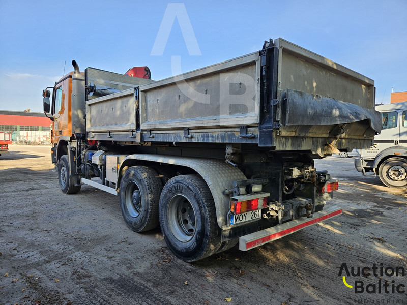 Mercedes-Benz Actros 1844 - Самосвал камион, Камион с кран: снимка 3 Mercedes-Benz Actros 1844 - Самосвал камион, Камион с кран: снимка 3