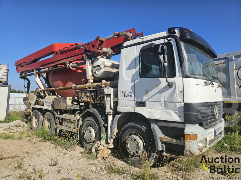 Mercedes-Benz Actros - Стационарна бетон помпа: снимка 2 Mercedes-Benz Actros - Стационарна бетон помпа: снимка 2