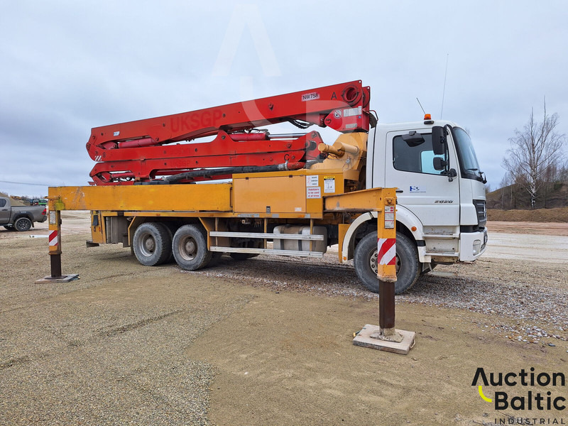Mercedes-Benz Axor 2628 - Стационарна бетон помпа: снимка 2 Mercedes-Benz Axor 2628 - Стационарна бетон помпа: снимка 2