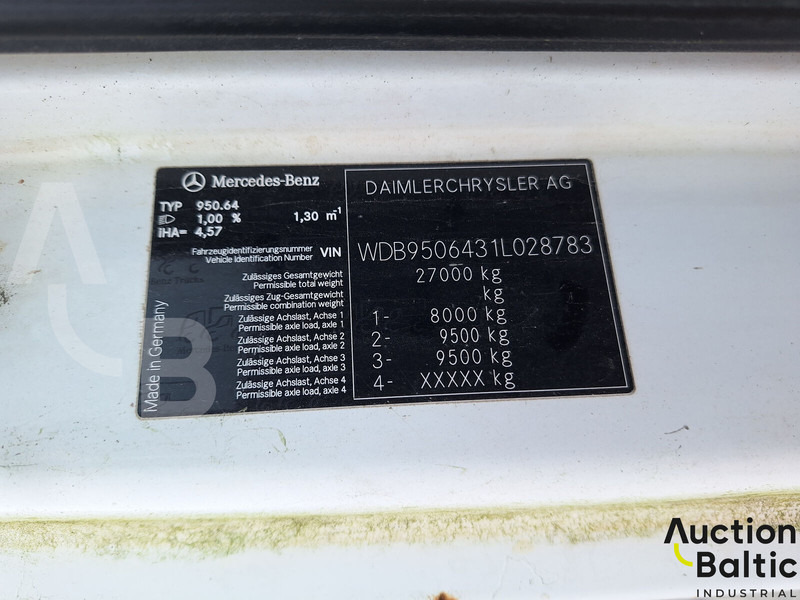 Лизинг на Mercedes-Benz Axor 2628 Mercedes-Benz Axor 2628: снимка 19