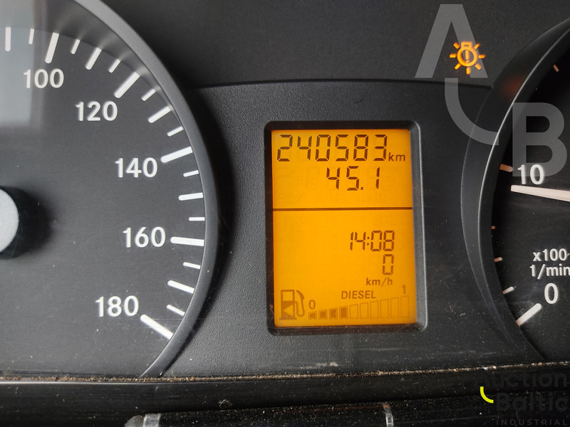 Бордови камион, Камион с кран Mercedes-Benz Sprinter 515 CDI: снимка 9