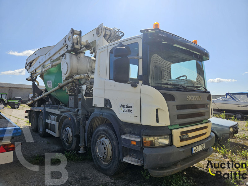 Scania P 420 - Стационарна бетон помпа: снимка 2 Scania P 420 - Стационарна бетон помпа: снимка 2