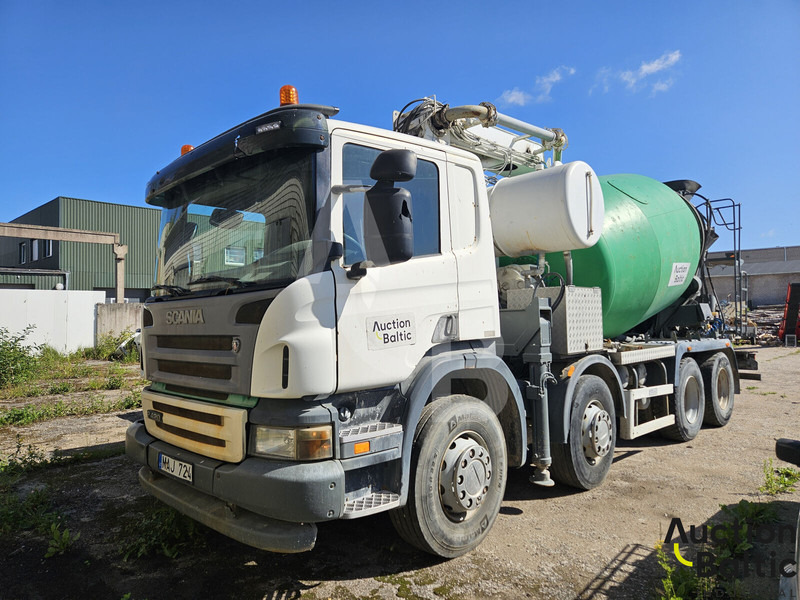 Scania P 420 - Стационарна бетон помпа: снимка 1 Scania P 420 - Стационарна бетон помпа: снимка 1