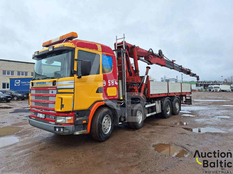 Scania R 124 GB - Самосвал камион: снимка 1 Scania R 124 GB - Самосвал камион: снимка 1