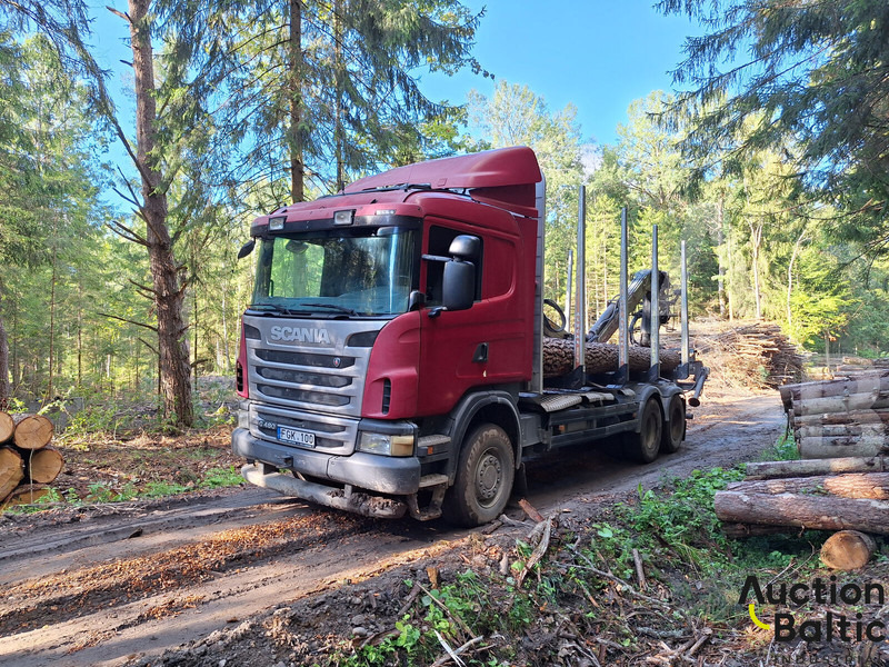 Scania R 480 - Камион за дърва, Камион с кран: снимка 2 Scania R 480 - Камион за дърва, Камион с кран: снимка 2