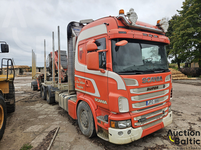 Scania R 560 - Горско ремарке: снимка 2 Scania R 560 - Горско ремарке: снимка 2
