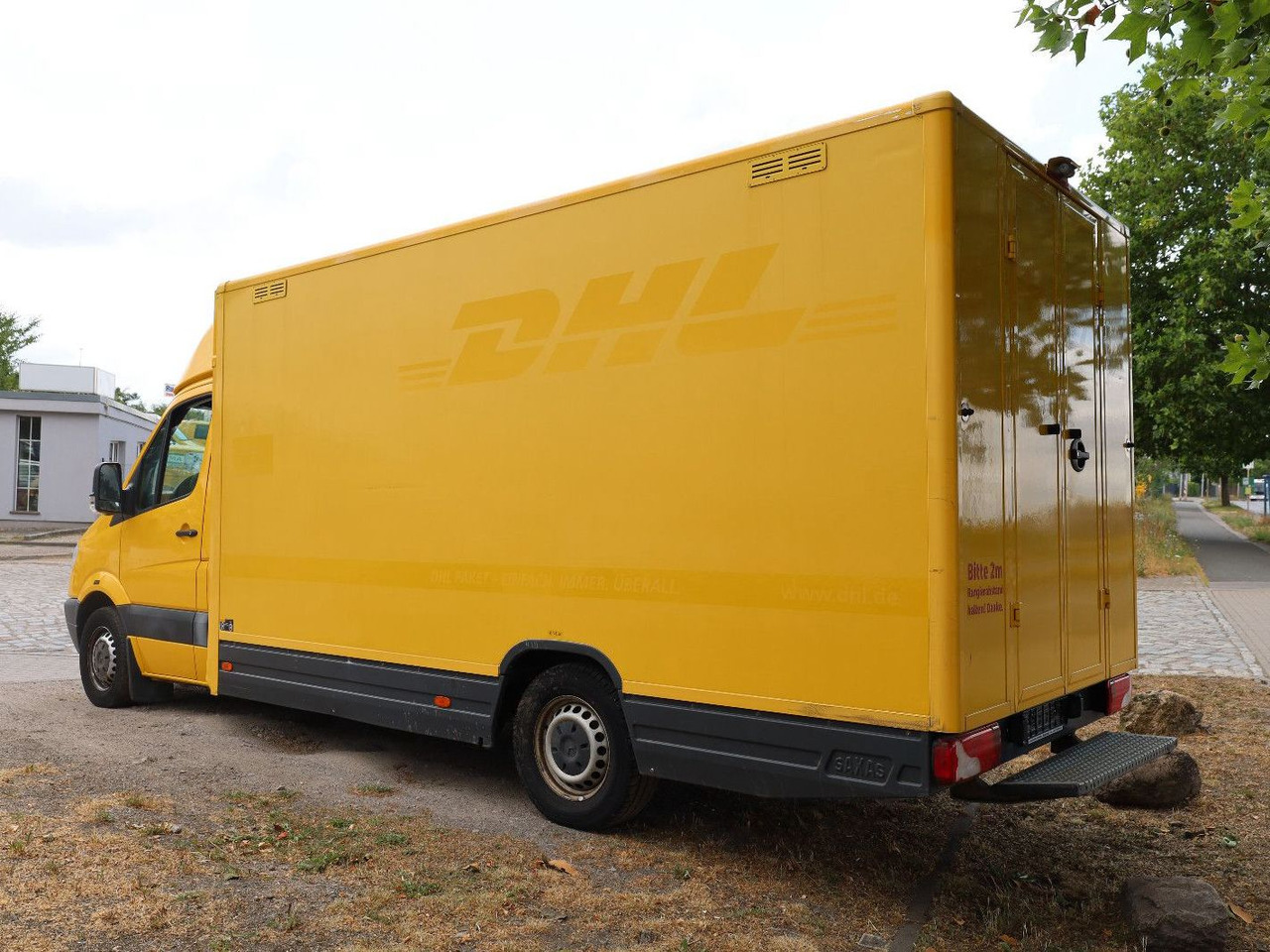 Mercedes-Benz Sprinter II Pritsche/ Koffer/Regalsystem - Лекотоварен автомобил фургон: снимка 4 Mercedes-Benz Sprinter II Pritsche/ Koffer/Regalsystem - Лекотоварен автомобил фургон: снимка 4