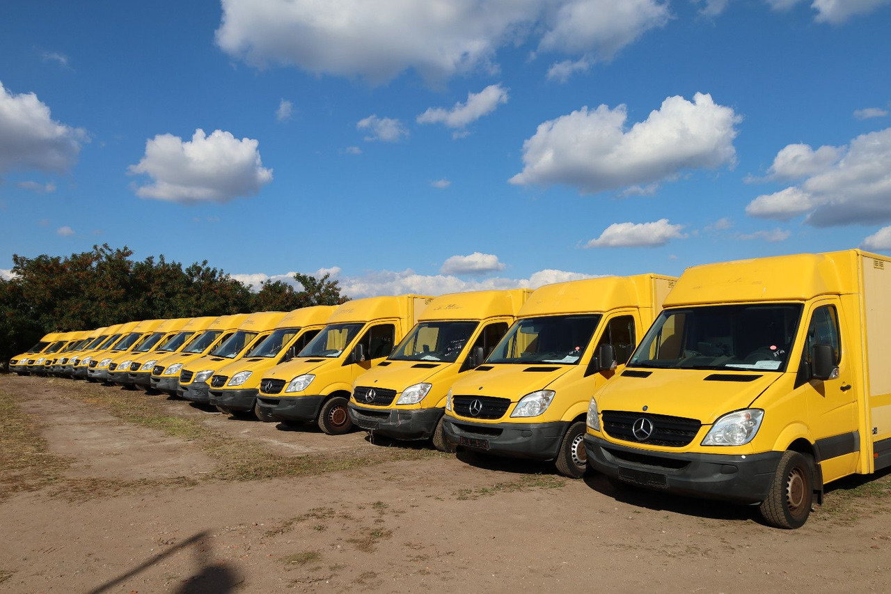 Mercedes-Benz Sprinter/Koffer/Regalsystem/ EU5/ 1. Hand - Лекотоварен автомобил фургон: снимка 1 Mercedes-Benz Sprinter/Koffer/Regalsystem/ EU5/ 1. Hand - Лекотоварен автомобил фургон: снимка 1