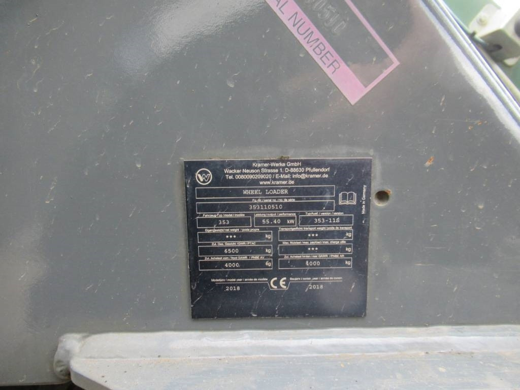 Kramer 5085 - Колесен товарач: снимка 5 Kramer 5085 - Колесен товарач: снимка 5