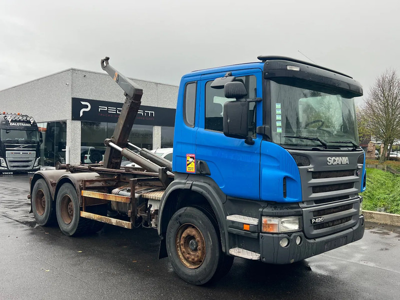 Scania P420 Belgian truck**205.000km**Retarder full steel** - Мултилифт с кука камион: снимка 2 Scania P420 Belgian truck**205.000km**Retarder full steel** - Мултилифт с кука камион: снимка 2
