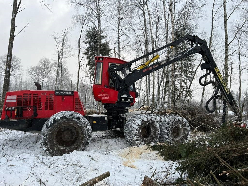 Komatsu 911.5 - Харвестер: снимка 2 Komatsu 911.5 - Харвестер: снимка 2
