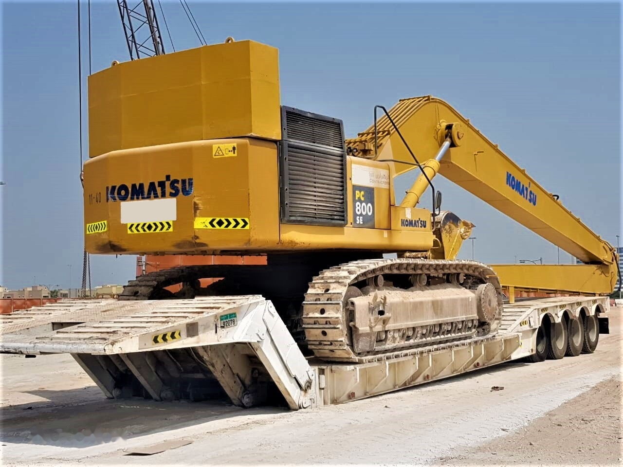 AME 120 Ton 4 Axle Front Loading Lowbed Semi-Trailer - Нискорамна площадка полуремарке: снимка 5 AME 120 Ton 4 Axle Front Loading Lowbed Semi-Trailer - Нискорамна площадка полуремарке: снимка 5