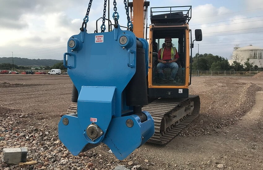 AME Hydraulic Pile Cutter - Хидравлична ножица за Багер: снимка 3 AME Hydraulic Pile Cutter - Хидравлична ножица за Багер: снимка 3