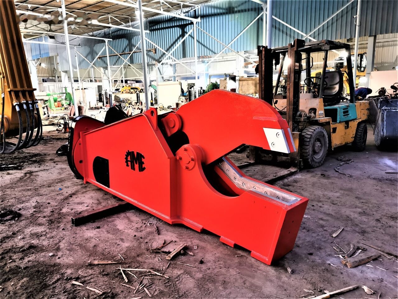 AME Hydraulic Steel Shear Jaw - Хидравлична ножица за Багер: снимка 2 AME Hydraulic Steel Shear Jaw - Хидравлична ножица за Багер: снимка 2