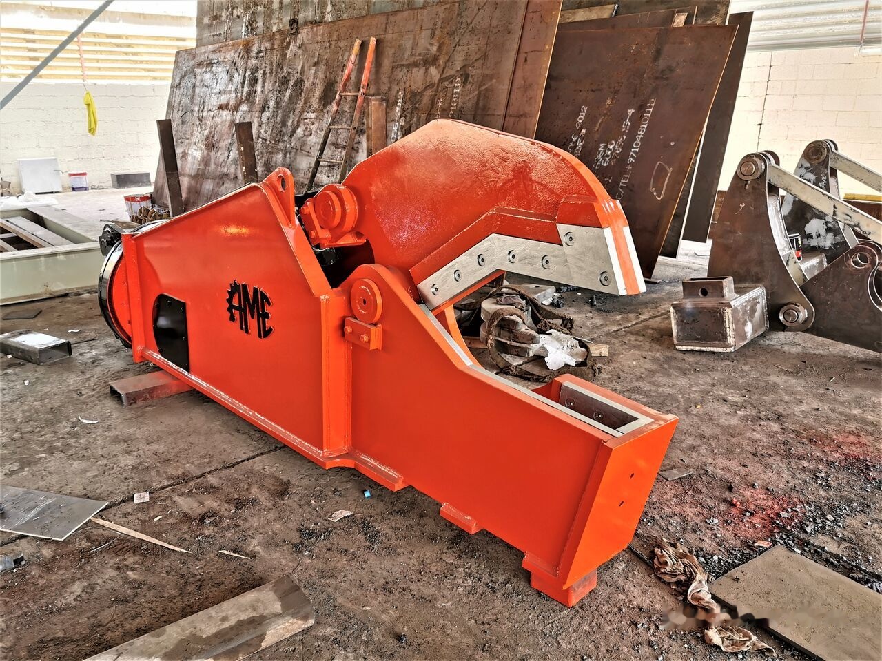 AME Hydraulic Steel Shear Jaw - Хидравлична ножица за Багер: снимка 1 AME Hydraulic Steel Shear Jaw - Хидравлична ножица за Багер: снимка 1