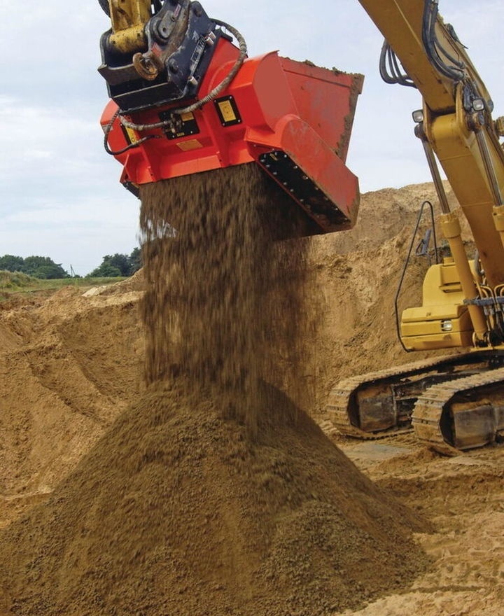 AME Screener Crusher Bucket - Кофа за сортиране за Багер: снимка 2 AME Screener Crusher Bucket - Кофа за сортиране за Багер: снимка 2