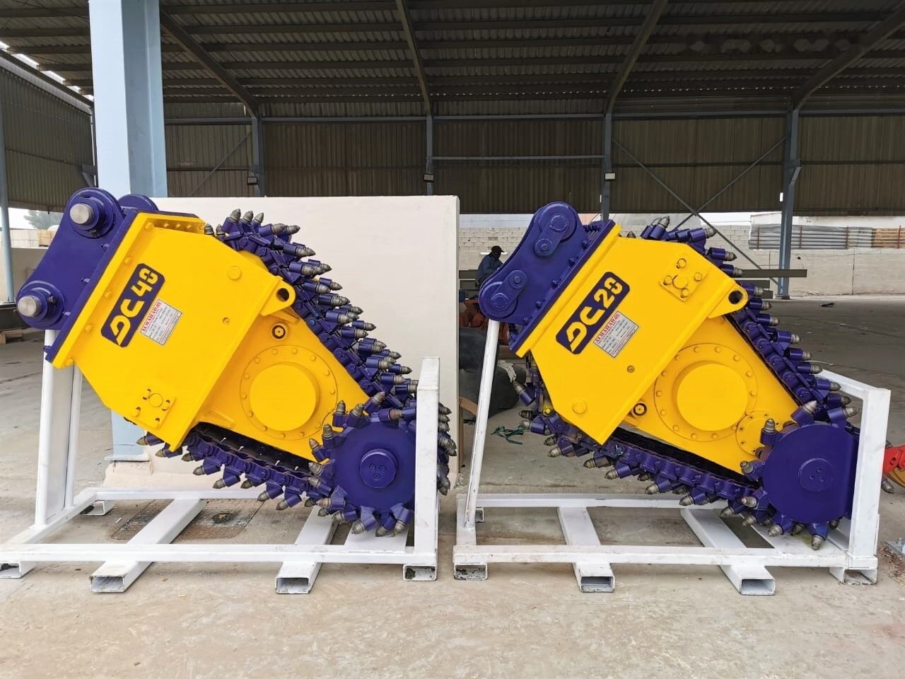 AME Chain Drum Cutter (DC 20) - Прикачен инвентар за Багер: снимка 2 AME Chain Drum Cutter (DC 20) - Прикачен инвентар за Багер: снимка 2